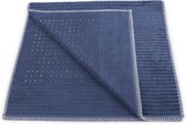 Hoogwaardige Bamboe Badmat Jeans Blauw | 60x100 | Anti-Slip Met Noppen | Heerlijk Zacht En Comfortabel