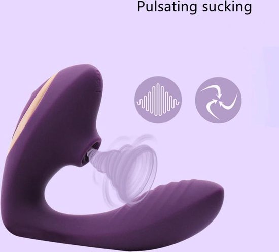 Clitoris Stimulator Double Orgasm - Paars