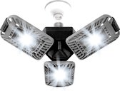 TriBurst Ledverlichting - LED Lamp met 3 draaibare panelen - Set van 2