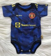 New Limited Edition Manchester United Ronaldo baby romper 3rd jersey 100% cotton | Size M | Maat 74/80