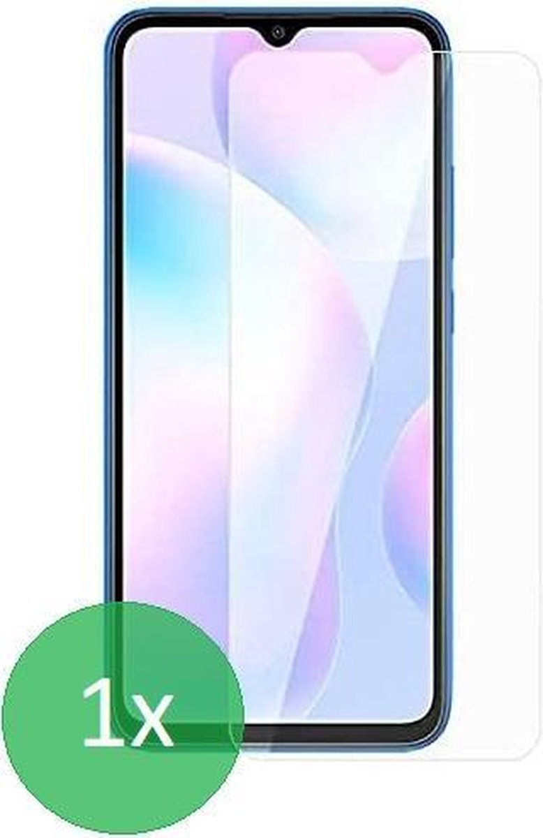 Geschikt Voor: Xiaomi Redmi 9 - 1x Screenprotector - screen protector - glas - bescherm - beschermglas