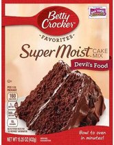 Betty Crocker Super Moist Devil's Food 432g
