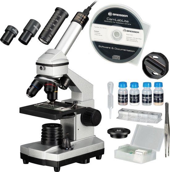 Bresser Junior Microscoop - 40x-1024x - Met Koffer en Accessoires