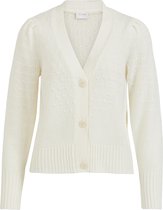 VILA VIANGIE L/S BUTTON KNIT CARDIGAN Dames Vest - Maat XL