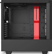 NZXT 511 Mid Tower Case Zwart/Rood