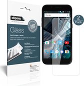 dipos I 2x Pantserfolie helder compatibel met Archos 50 Graphite Beschermfolie 9H screen-protector