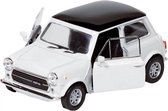 Metalen Mini-Cooper 1300: Wit