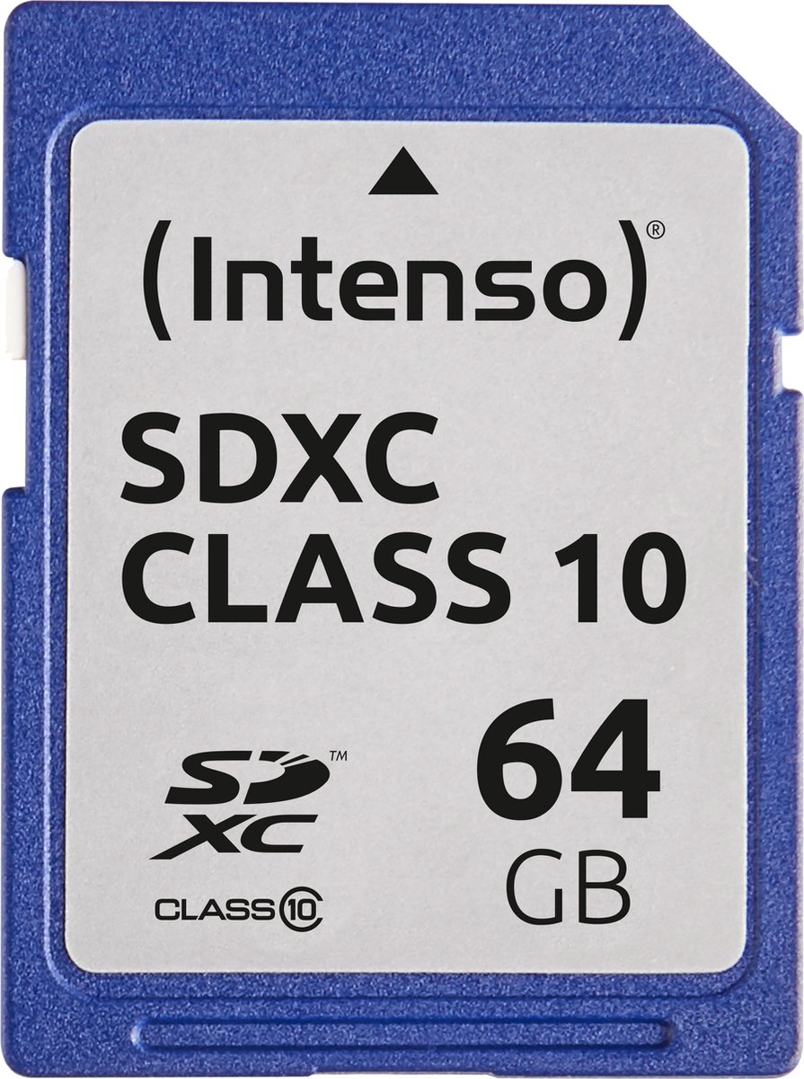 Intenso SDXC Card 64GB Class 10