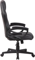 IMPAQT- Gaming stoel - kunstleer - zwart - verstelbaar in hoogte
