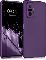 kwmobile telefoonhoesje geschikt voor Xiaomi Redmi Note 10 Pro - Hoesje voor smartphone - Back cover in metallic braam