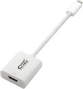 Adapter USB C naar HDMI NANOCABLE 10.16.4102 15 cm Wit