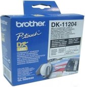 Multifunctionele Printerlabels Brother DK11204 17 x 54 mm Wit