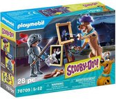 Playset Scooby Doo Aventure with Black Knight Playmobil 70709 (28 pcs)