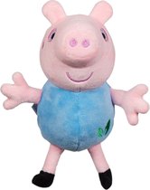 Peppa Pig - Plush van gerecycled materiaal - George 15 cm