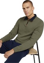 Tom Tailor sweatshirt Groen-L