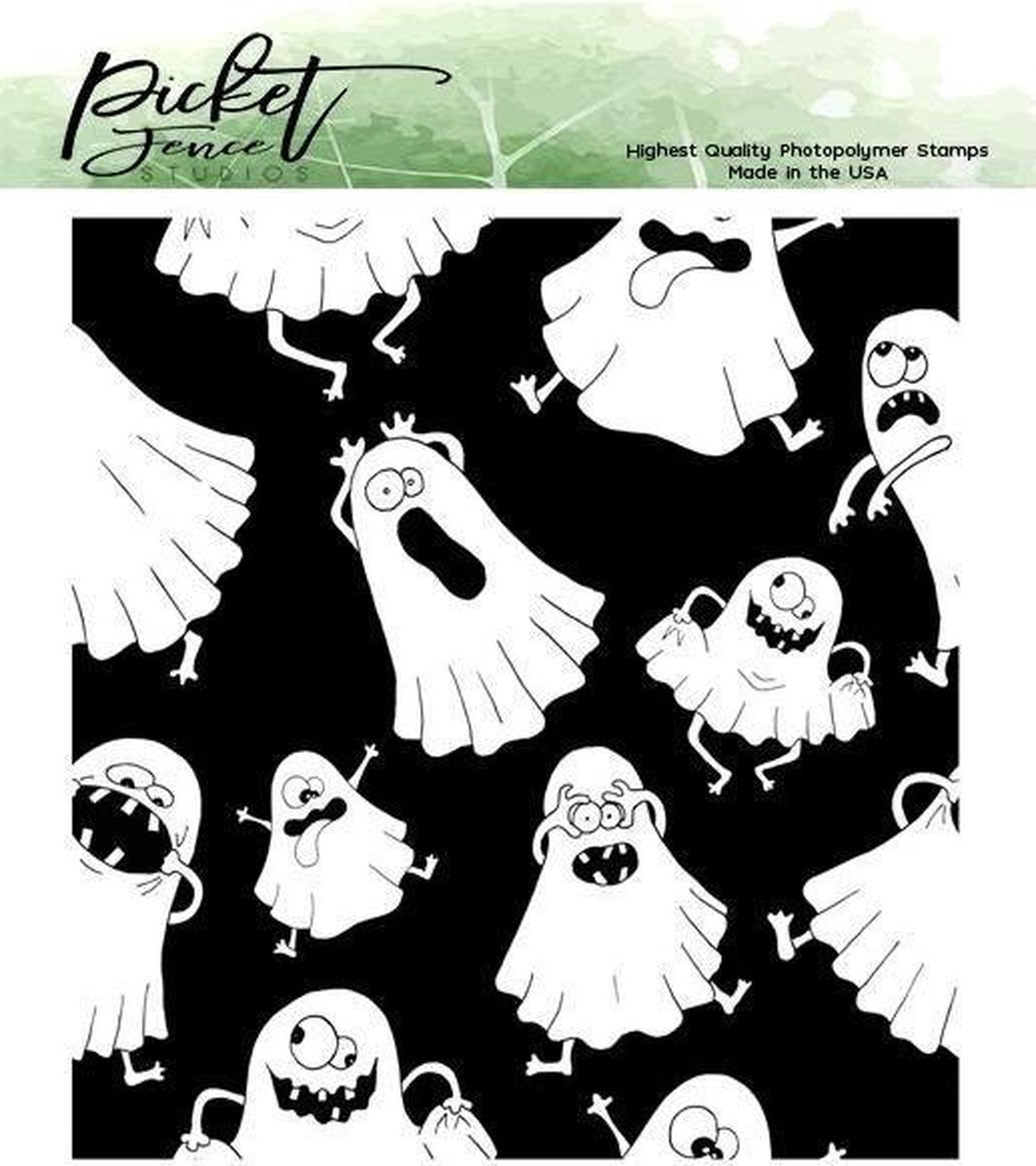 Boo! I See You! Clear Stamps (H-113)