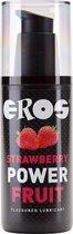 Glijmiddel op waterbasis Eros Aardbei (125 ml)