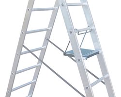 Escalo Voetbankje metaal voor ladder