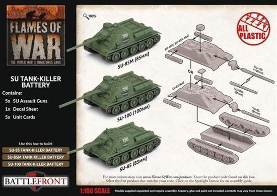 Thumbnail van een extra afbeelding van het spel SU Tank-Killer Battery (Plastic)