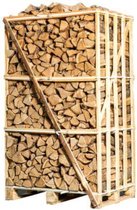 Hakevo Haardhout - Ovengedroogd Eiken Haardhout - 1,8 m3 - lengte 25cm - Thuis afgeleverd
