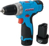 FIXTEC - Accu schroefmachine FCD12L03 - Boormachine - 12 volt - 1300 mAh Accu - met Draagtas en Bitjes