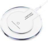 Fantasy Pro - Draadloze Oplader - Wireless - Apple & Samsung - QI - WIT