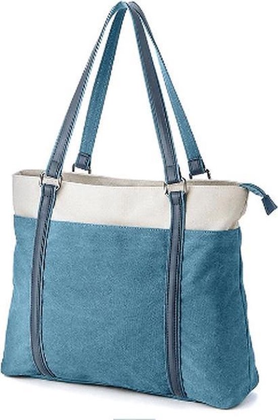 Sac À Provisions En Toile Pour Femme - Grande Capacité - Sac À Main