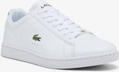 Lacoste Carnaby Evo 0121 2 Heren Sneakers - White/Khaki - Maat 44.5