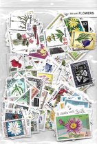 Bloemen – Luxe postzegel pakket (A6 formaat) : collectie van 500 verschillende postzegels van bloemen – kan als ansichtkaart in een A6 envelop - authentiek cadeau - kado - geschenk - kaart - dhalia - narcis - tulp - orchidee - hyacinth - zonnebloem