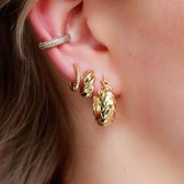 Jobo By Jet - Lucky Earrings - Gold - Gouden oorbellen - oorringetjes