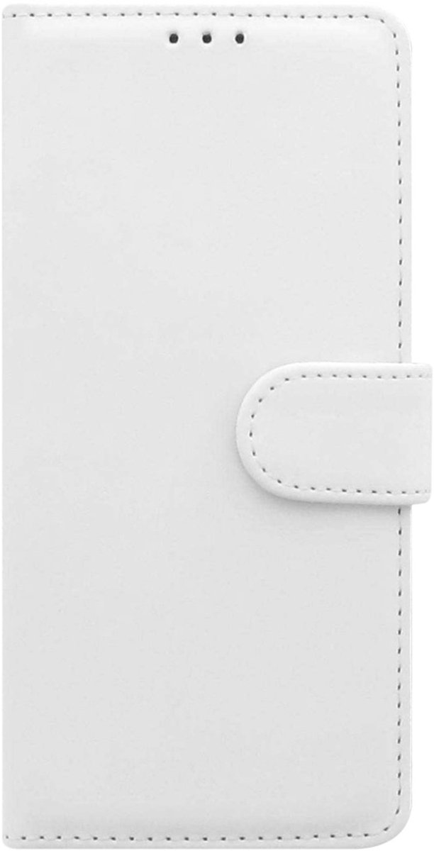 Telefoonhoesje Huawei P40 Pro Wallet Bookcase Wit met Pasjeshouder