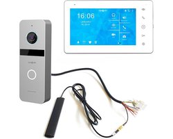 Doorsafe 6667 PRO - Professionele internet deurbel met camera met 7