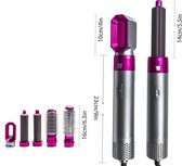 AMS™ 5 in 1 Haar Styler - Fohnborstel - AirWrap - Föhn- Airstyler- Krultang - Multistyler