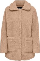 Only Jas Onlaurelia Sherpa Jacket Cc Otw 15228863 Cuban Sand Dames Maat - L