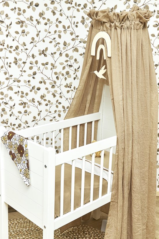 Meyco Baby Uni sluier - taupe — afbeelding 4
