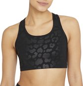 Nike Dri-FIT Sportbeha - Maat M - Vrouwen - Zwart - Wit