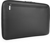 Accezz Universele Laptophoes - Geschikt voor Laptop tot 14,1 inch - Laptop hoes / Sleeve met ritssluiting en extra Accessoirevak - Zwart