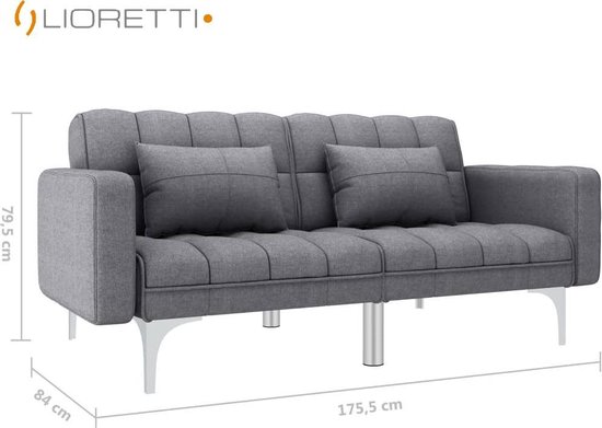 Lioretti® Slaapbank | 2 | Logeerbed | Design & Comfortabel | Vouwbed | bol.com