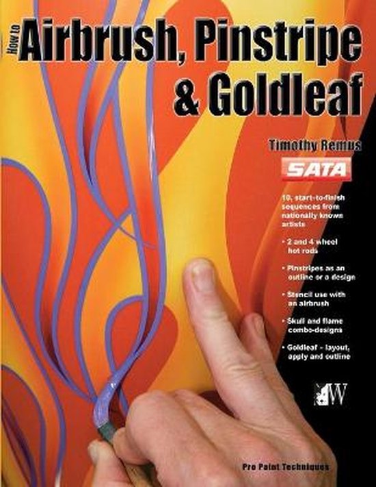 How To Airbrush, Pinstripe & Goldleaf - cover