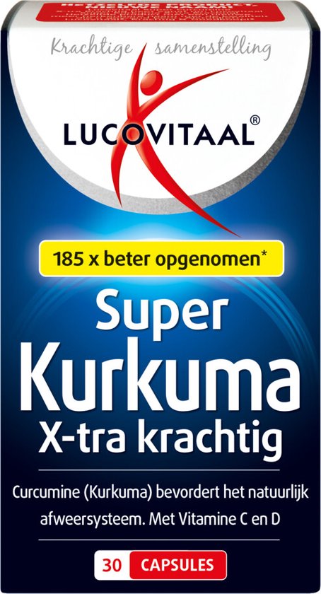 Lucovitaal Super Curcumine X-tra Krachtig Voedingssupplement - 30 capsules