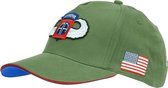 Fostex Garments - Baseball cap 82nd Airborne WWII 3D (kleur: Groen / maat: NVT)