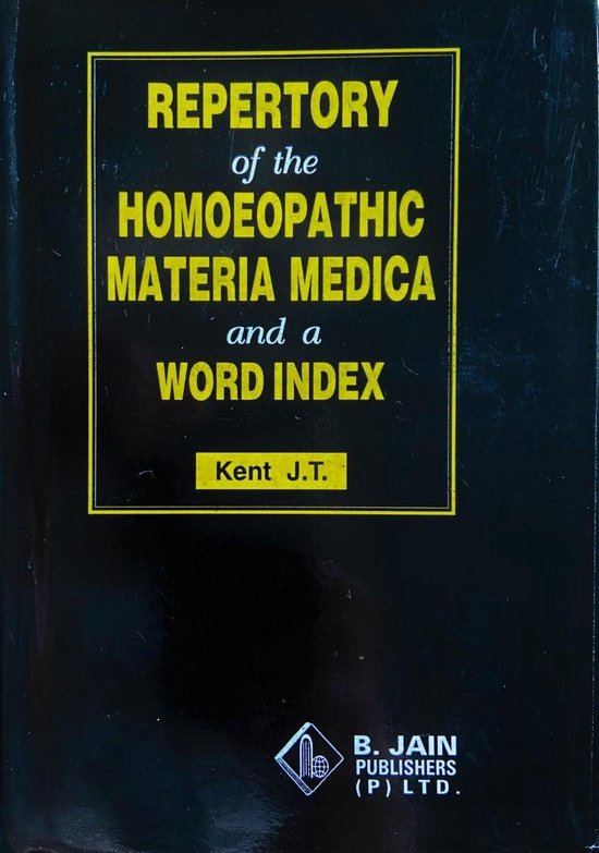 Repertory of Homoeopathic Materia Medica and a Word Index - cover