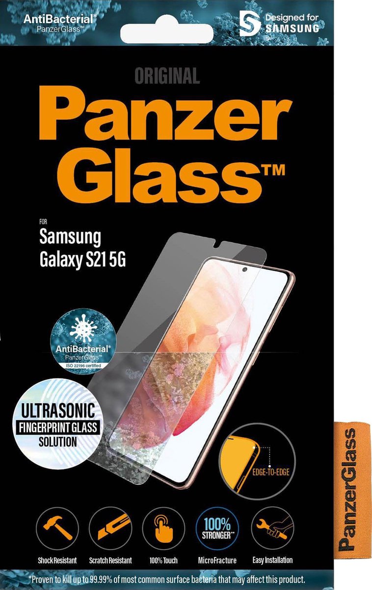PanzerGlass Samsung Galaxy S21 CF Super+ Glass AB