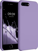 kwmobile telefoonhoesje voor Apple iPhone 7 Plus / 8 Plus - Hoesje met siliconen coating - Smartphone case in violet lila