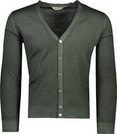 Gran Sasso  Vest Groen Normaal - Maat M  - Heren - Herfst/Winter Collectie - Wol