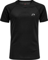 Newline Core Running T-Shirt kinderen - sportshirts - zwart - Unisex
