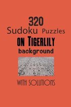 320 Sudoku Puzzles on Tigerlily background with solutions