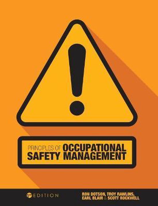 Principles of Occupational Safety Management 9781516507825 Ron