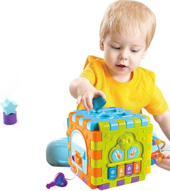 Femur 6-in-1 Activiteiten Kubus – Kubus Interactief Speelgoed – Kinder... | bol.com