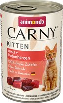 Animonda Carny Kitten Rund + Kalkoen 6 x 400 g Natvoer